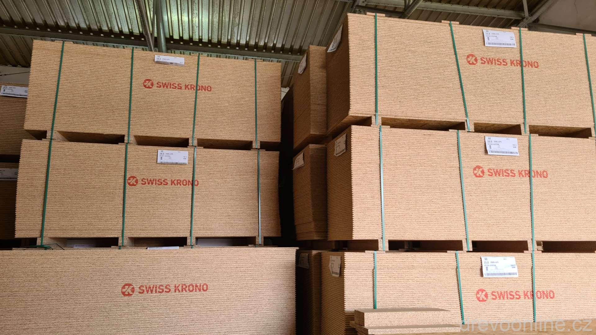 OSB 3 deska 15 mm, 4PD 2500 x 675 - CENA za m2