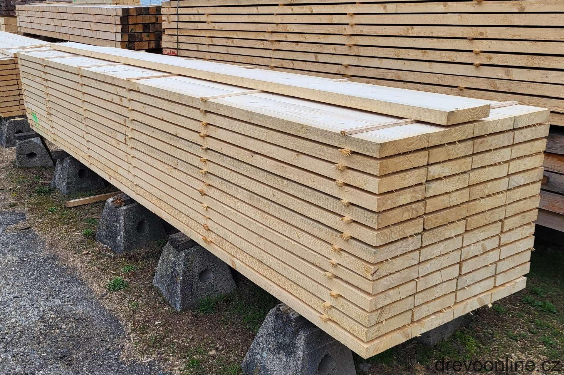 Fošna dřevěná 50 x 250 délka 5 m