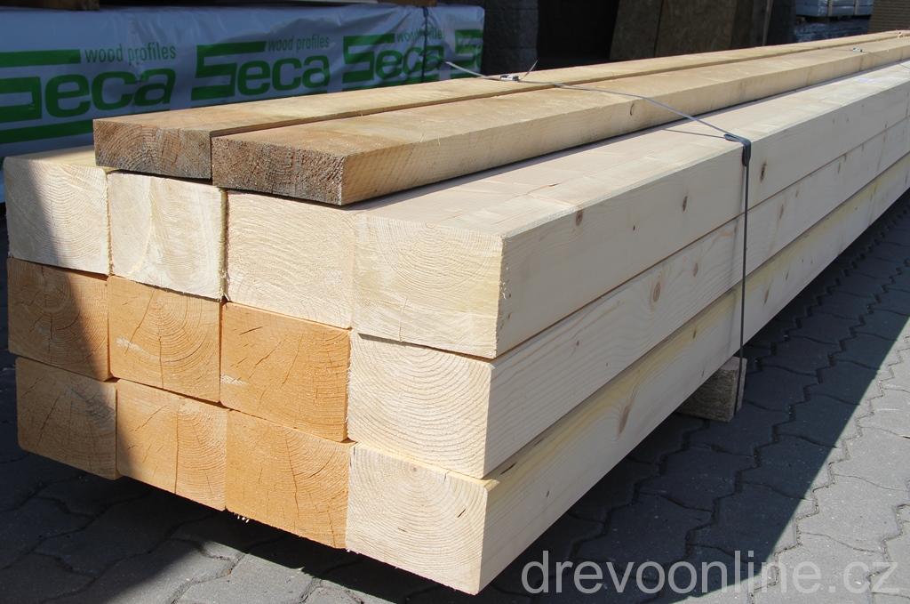 KVH Hranol dřevěný 140 x 140 délka 5 m