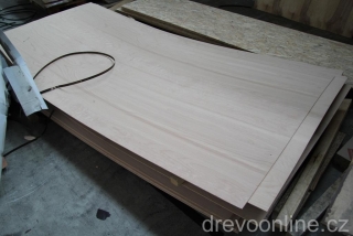 Překližka buková truhlářská, síla 5mm, 1250 x 2500 mm