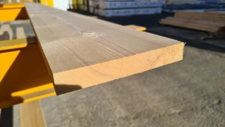 Hoblované prkno, 20x175 mm, délka 2,5m ostrá hrana